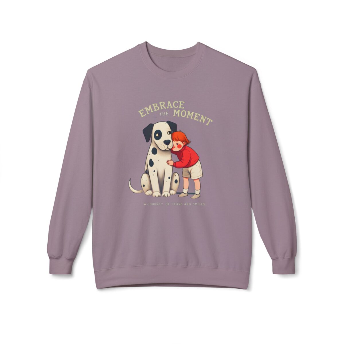 Embrace the moments Unisex Midweight Softstyle Fleece Crewneck Sweatshirt - Image 49