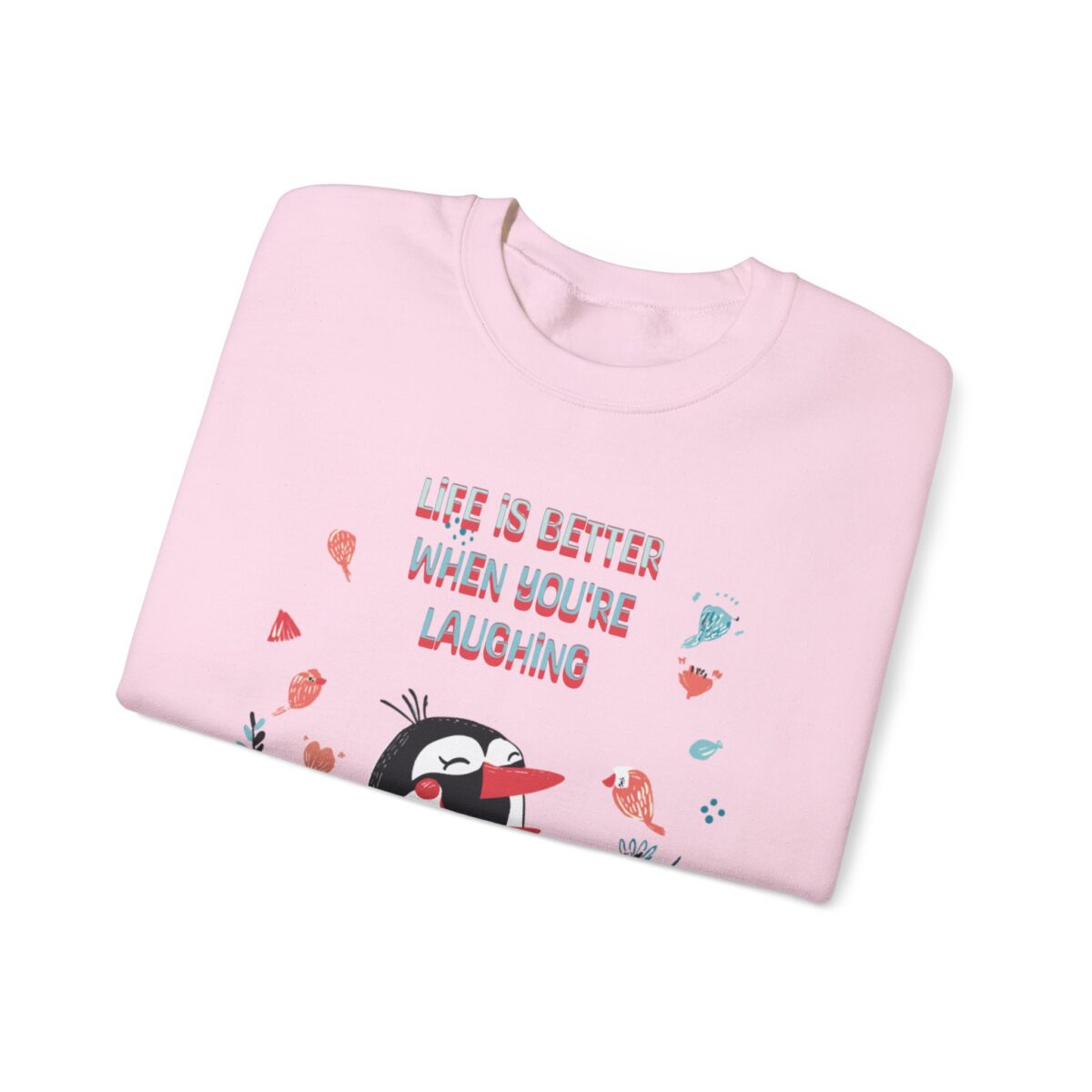 Life is better when you're laughing Unisex Heavy Blend™ Crewneck Sweatshirt - Image 27