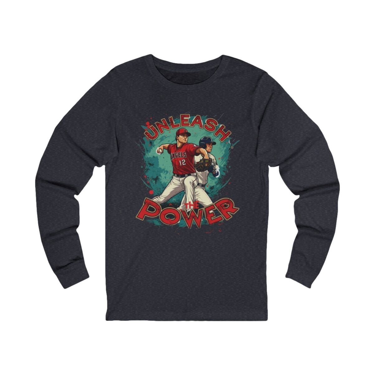 Unleash the power Unisex Jersey Long Sleeve Tee - Image 15