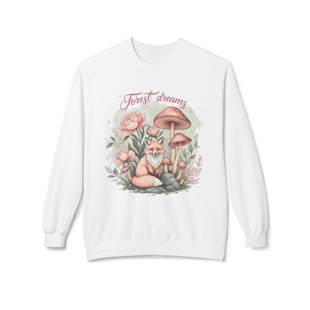 Forest dream Unisex Midweight Softstyle Fleece Crewneck Sweatshirt