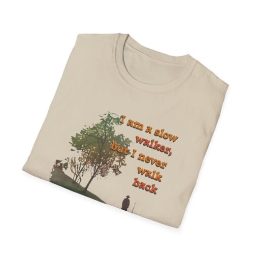 Never walk back Unisex Softstyle T-Shirt - Image 12