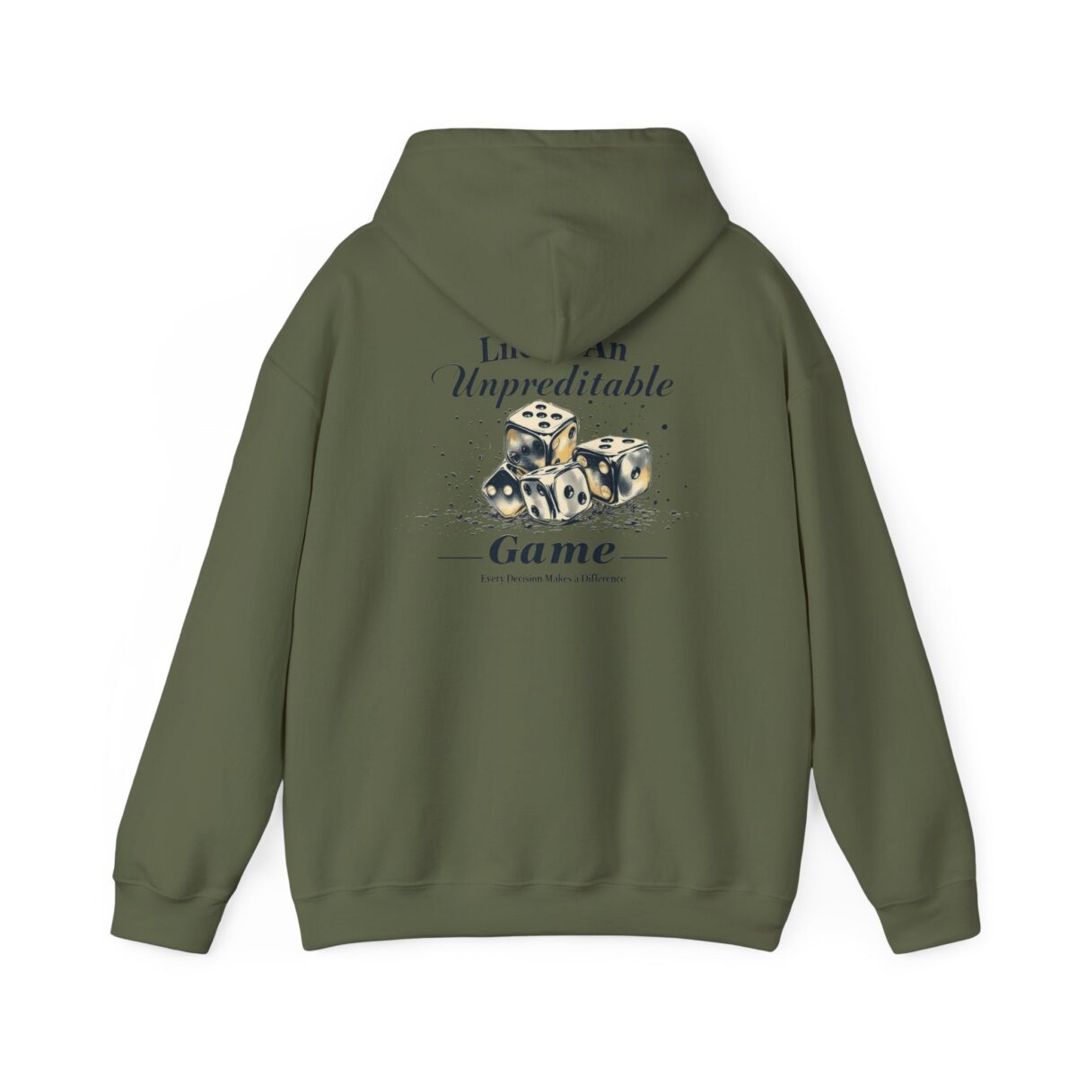 Life Is An Unpredictable Game Unisex Heavy Blend™ Hooded Sweatshirt - Image 18