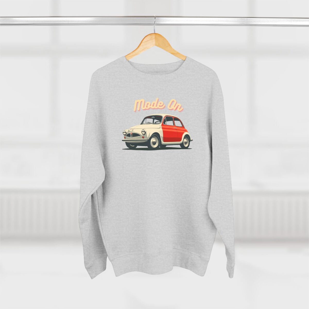 Mode on Unisex Crewneck Sweatshirt - Image 4
