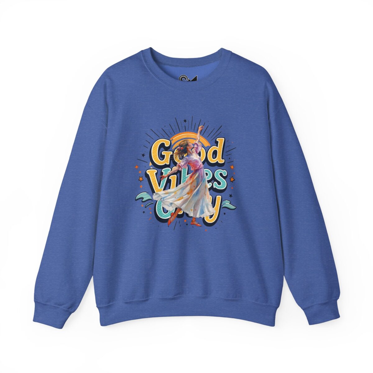Good vibes only Unisex Heavy Blend™ Crewneck Sweatshirt - Image 33