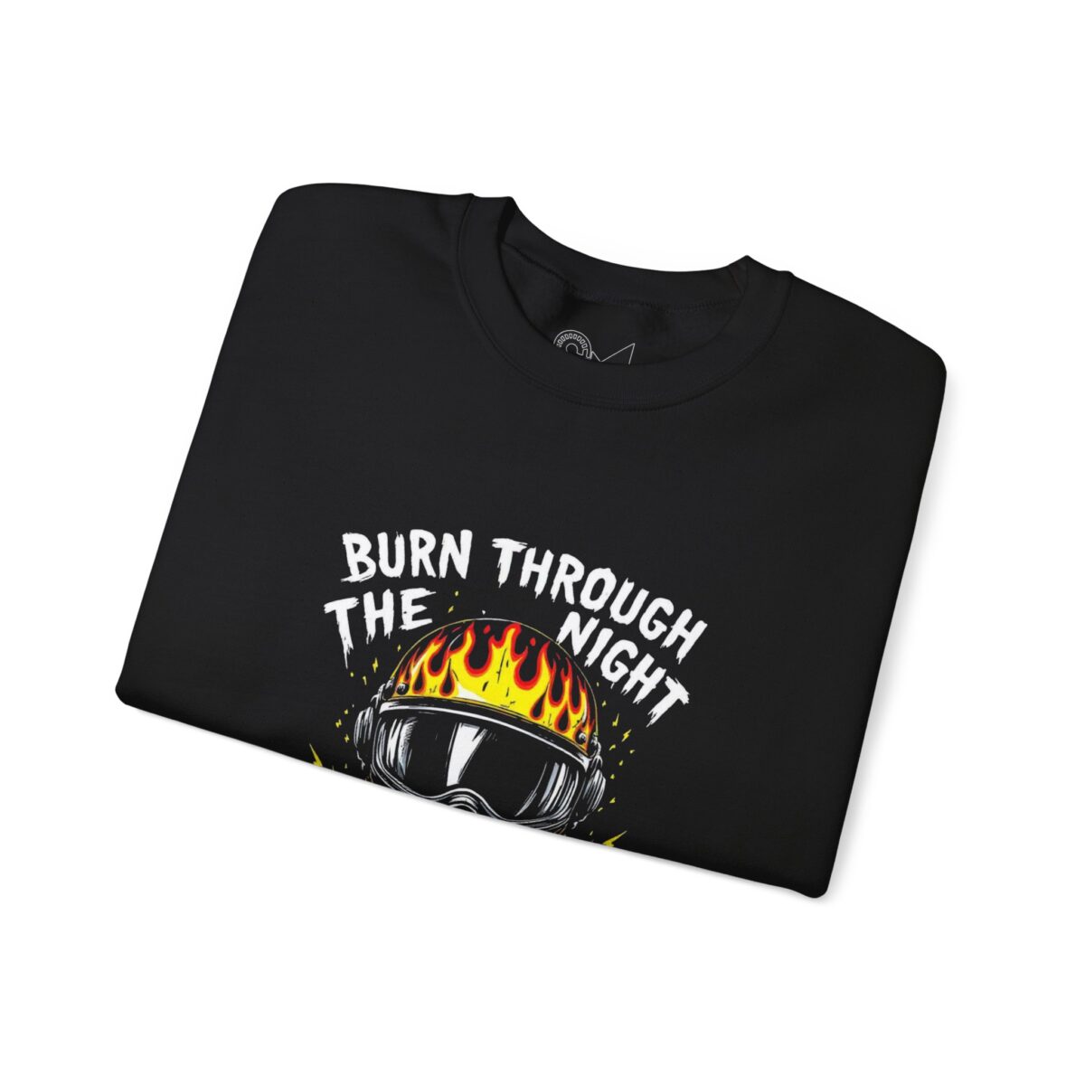 Burn through the night Unisex Heavy Blend™ Crewneck Sweatshirt - Image 3