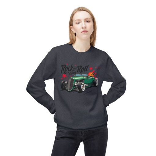 Rock & Roll Vibes Unisex Midweight Softstyle Fleece Crewneck Sweatshirt - Image 23