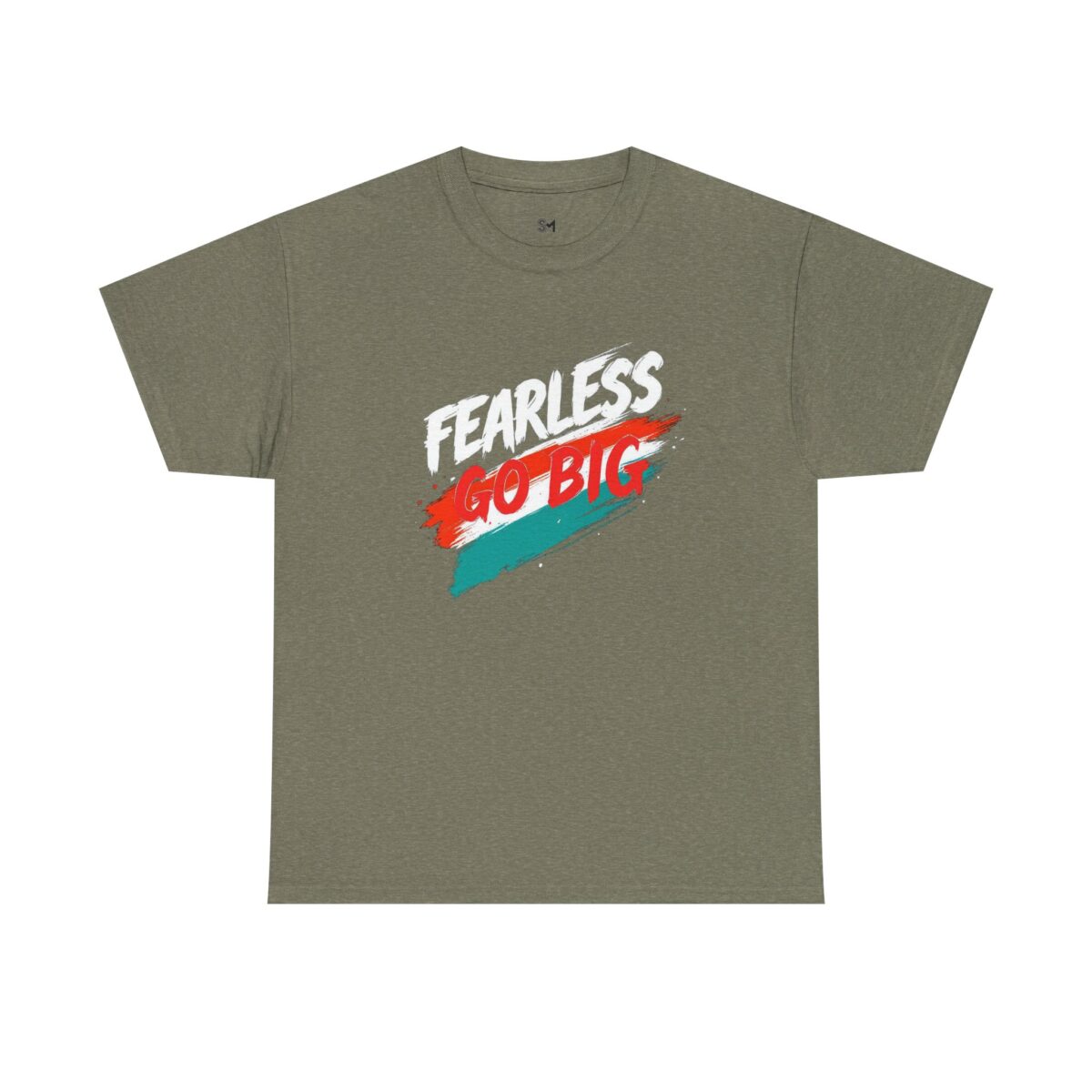 Fearless go big Unisex Heavy Cotton Tee - Image 13