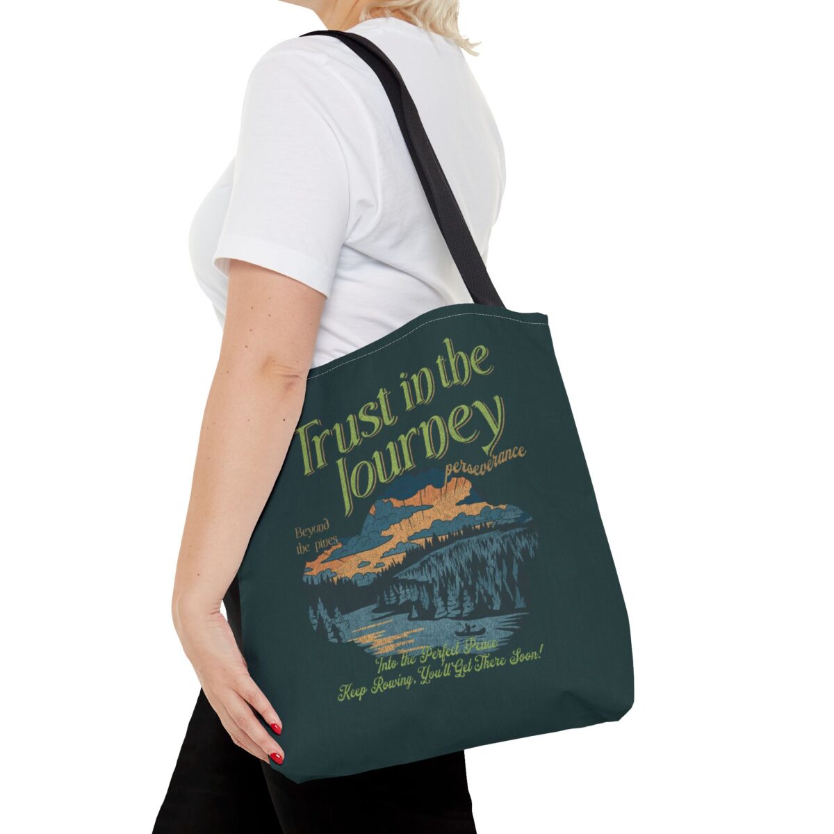 Trust in the journey Tote Bag (AOP) - Image 8