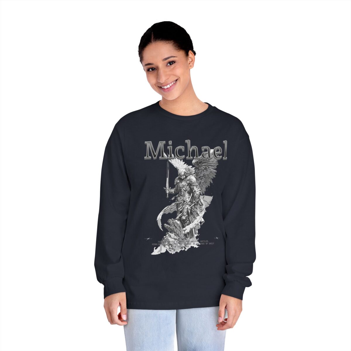 Michael Unisex Classic Long Sleeve T-Shirt - Image 8