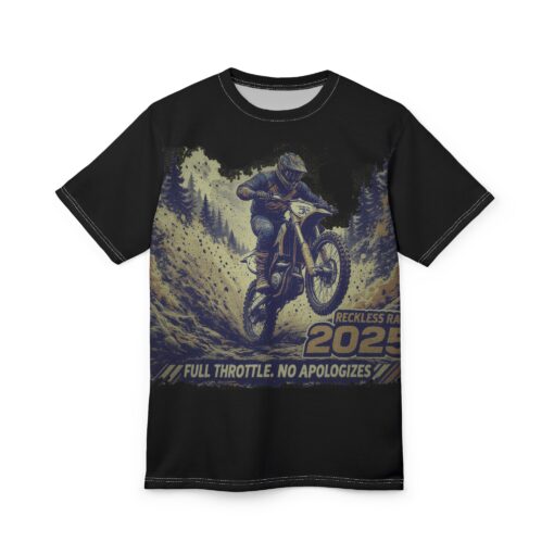 Reckless Riding Unisex Tee - Full Throttle, No Apologies - Image 2