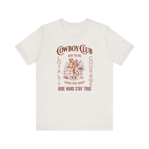 Cowboy club Unisex Jersey Short Sleeve Tee - Image 13