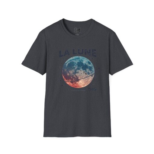La lune Unisex Softstyle T-Shirt - Image 13
