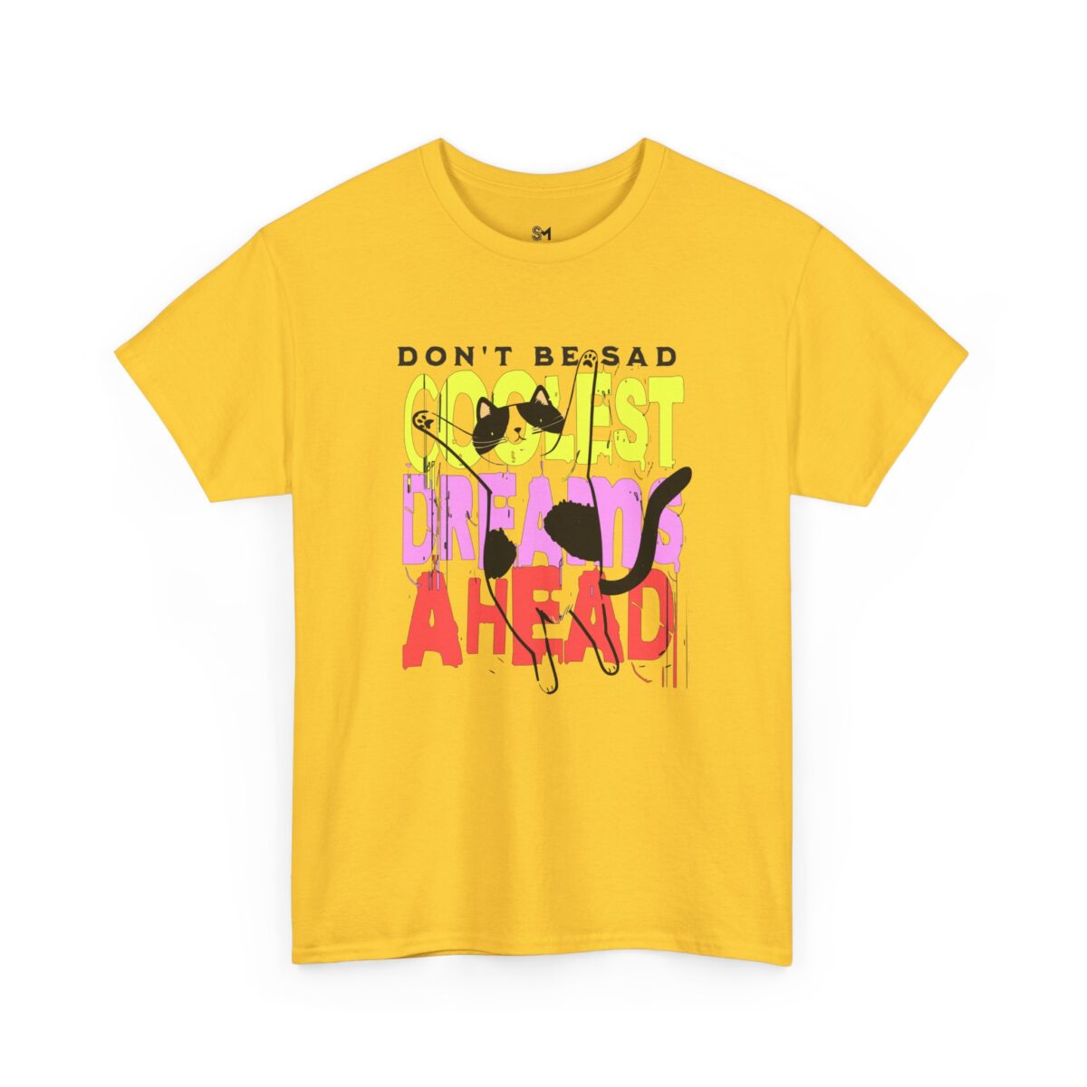 Don't be sad Unisex Heavy Cotton Tee - Image 19