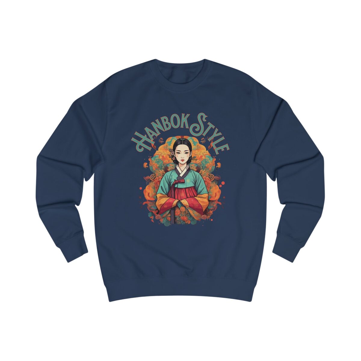 Hanbok style2 Unisex Sweatshirt - Image 9