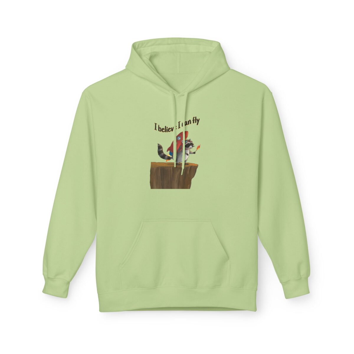 I believe I can fly Unisex Midweight Softstyle Fleece Hoodie - Image 17