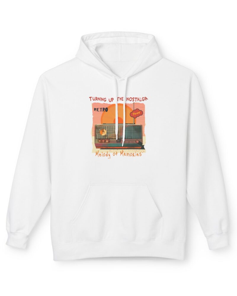 Turning up the nostalgia Unisex Midweight Softstyle Fleece Hoodie