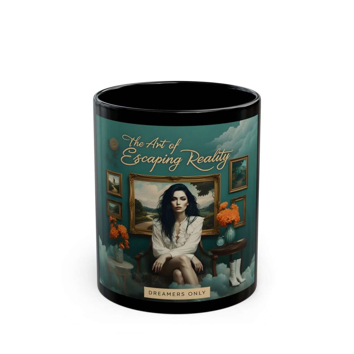 Dreamers only Black Mug (11oz, 15oz)