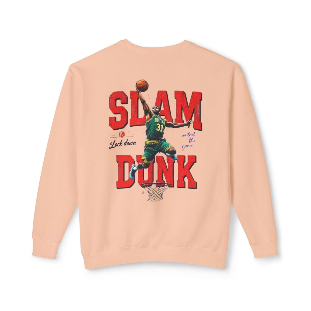 Slam Dunk Unisex Lightweight Crewneck Sweatshirt - Image 10