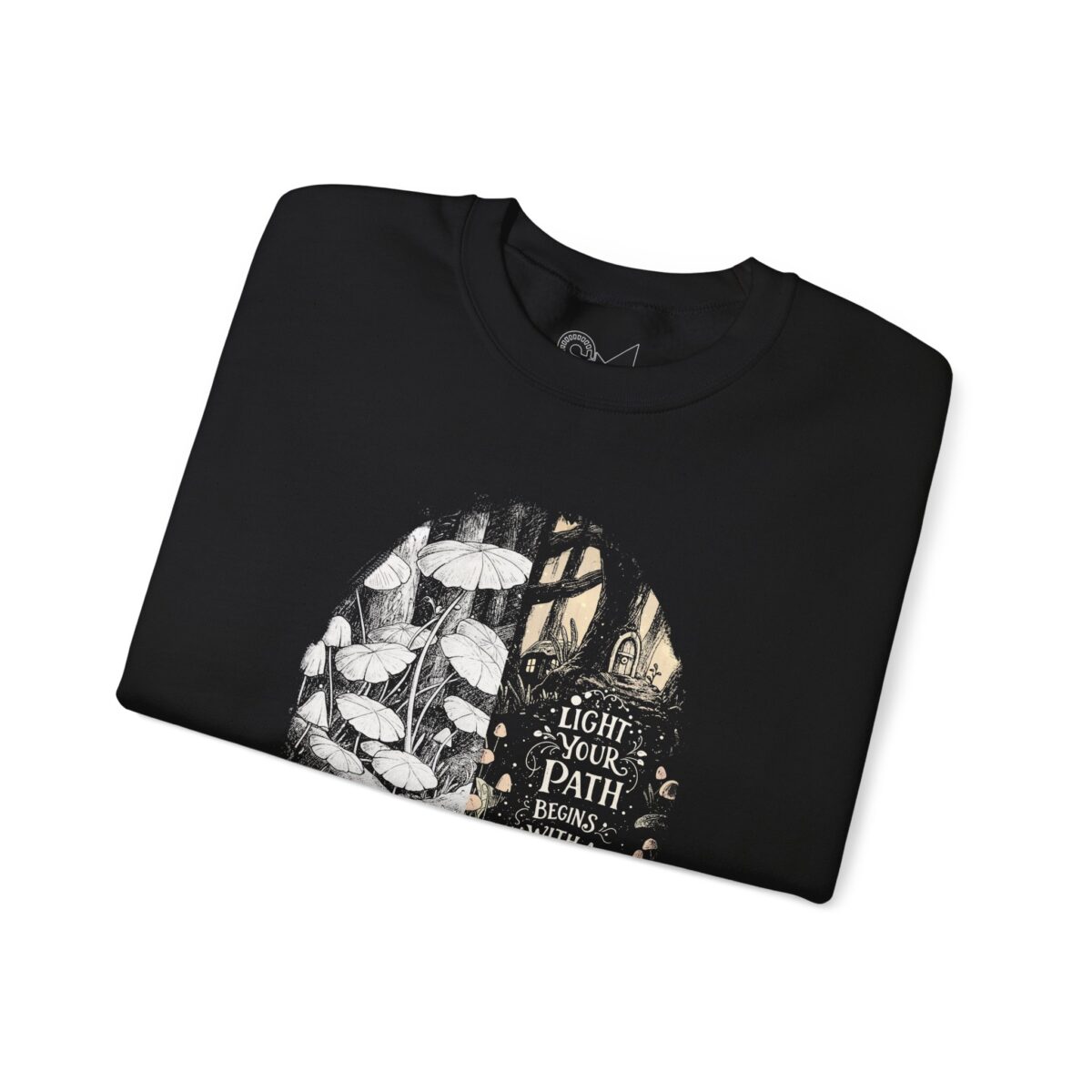 Light Your Path Unisex Heavy Blend™ Crewneck Sweatshirt - Image 3