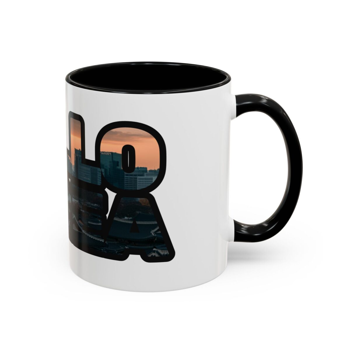 Hello Korea Accent Coffee Mug (11, 15oz) - Image 2