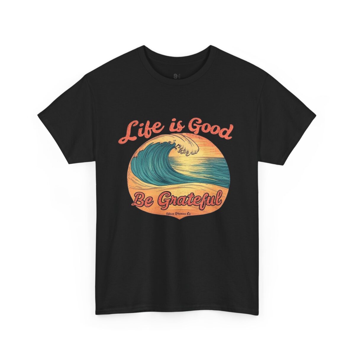 Life is good Unisex Heavy Cotton Tee - Image 3