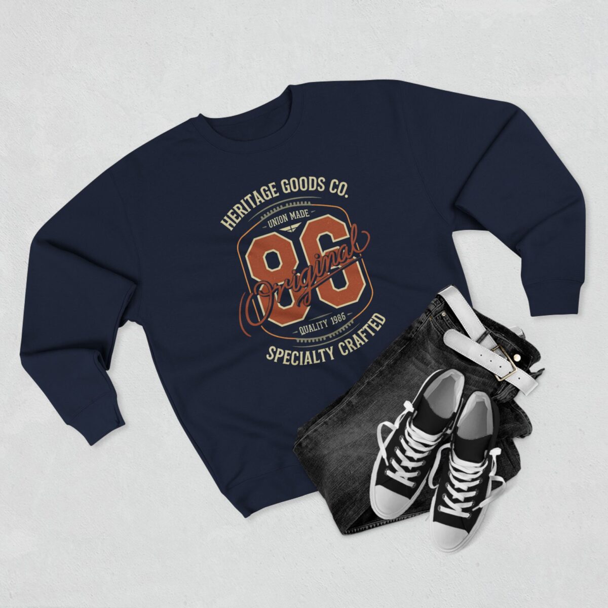 Heritage goods co. Unisex Crewneck Sweatshirt - Image 11