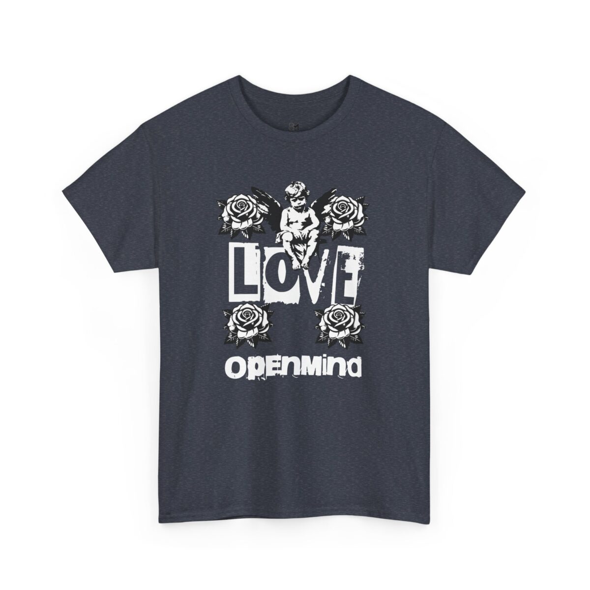 Love open mind Unisex Heavy Cotton Tee - Image 35