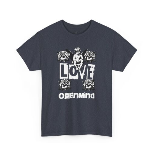 Love open mind Unisex Heavy Cotton Tee - Image 35