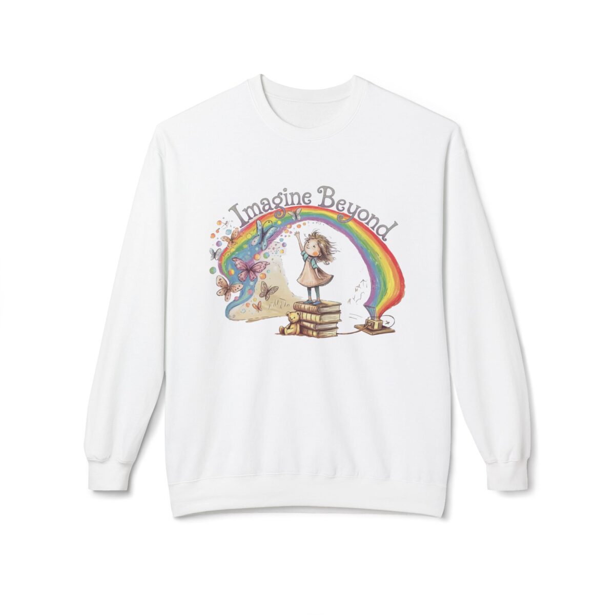 Imagine beyond Unisex Midweight Softstyle Fleece Crewneck Sweatshirt