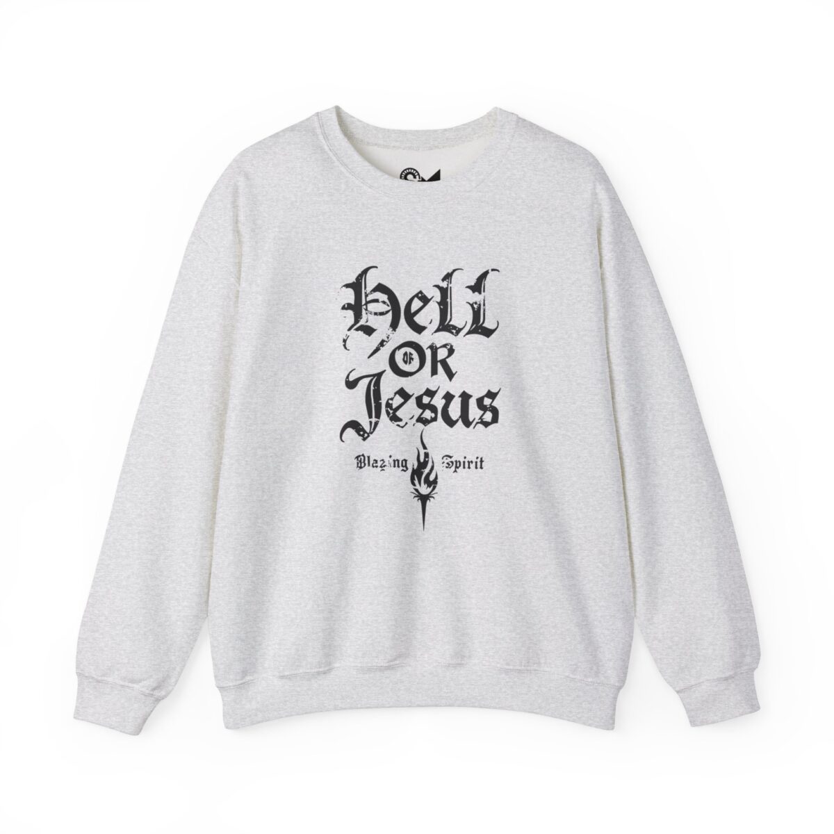 Hell or Jesus Unisex Heavy Blend™ Crewneck Sweatshirt - Image 5
