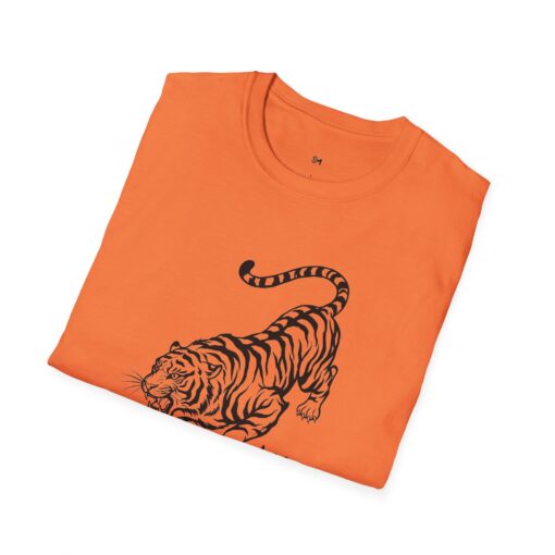 Vintage Tiger Graphic Unisex Softstyle T-Shirt – Perfect for Animal Lovers - Image 8