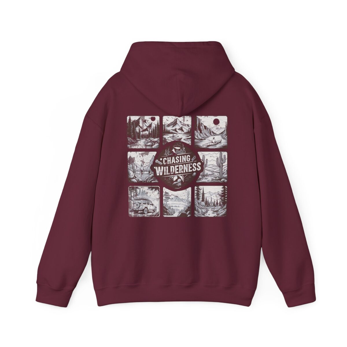 Chasing Wilderness Unisex Heavy Blend™ Hooded Sweatshirt - Image 14