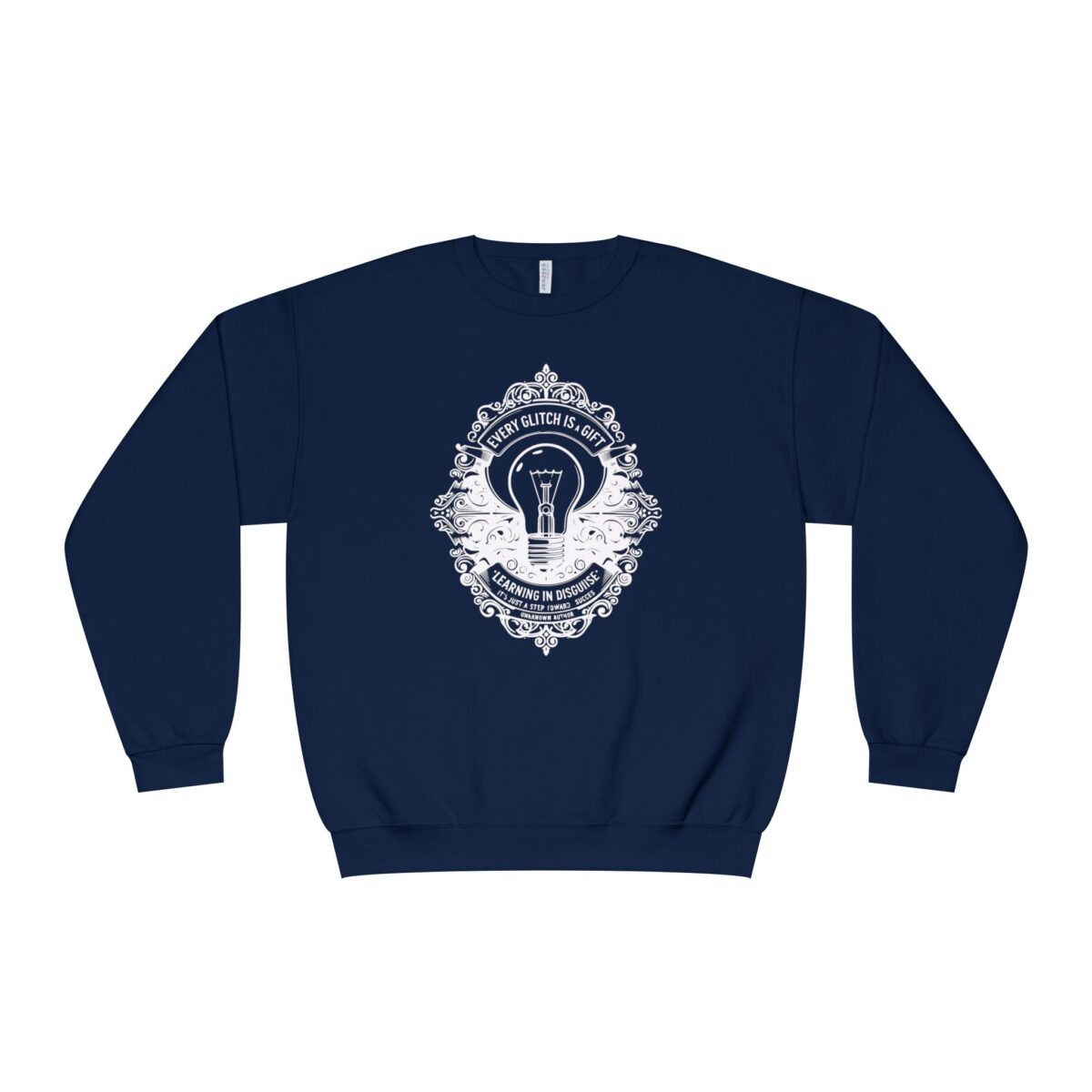 EVERY GLITCH IS A GIFT Unisex NuBlend® Crewneck Sweatshirt - Image 13