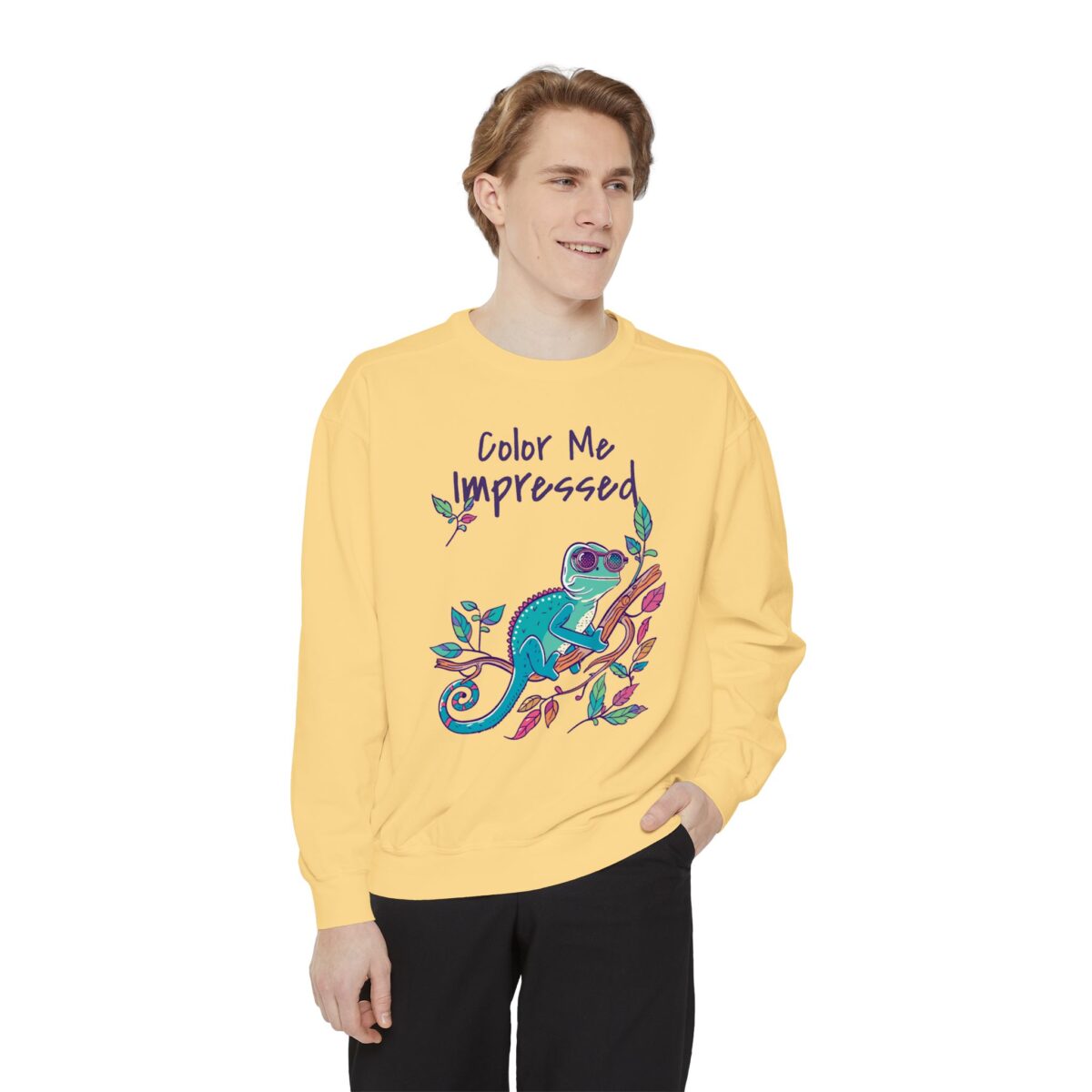 Color Me Unisex Garment-Dyed Sweatshirt - Image 7