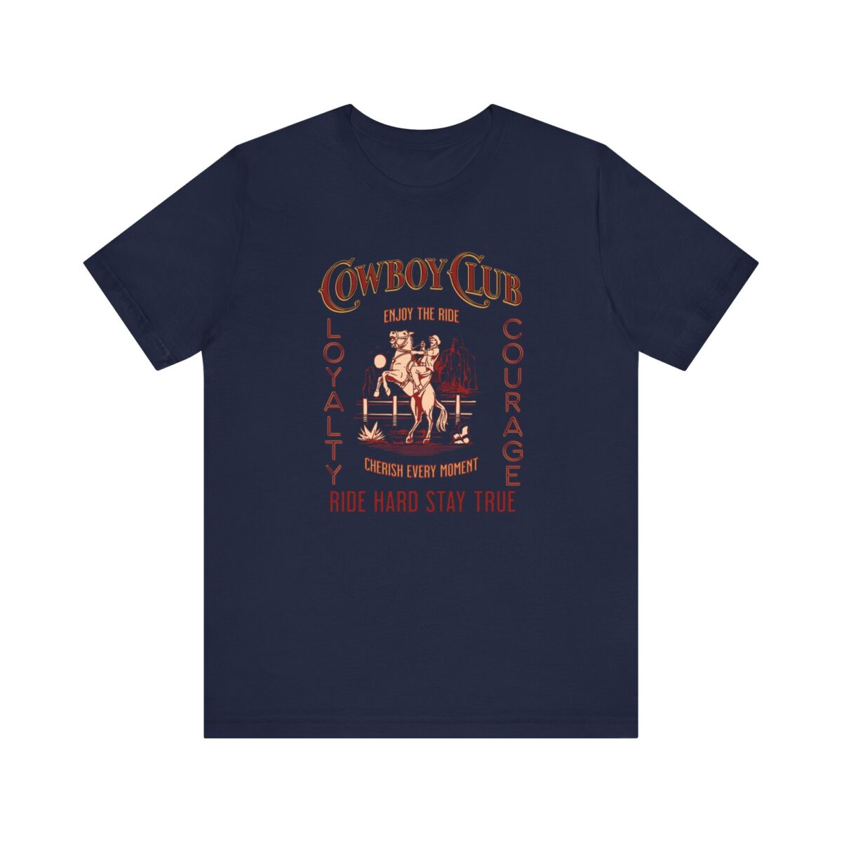 Cowboy club Unisex Jersey Short Sleeve Tee - Image 33