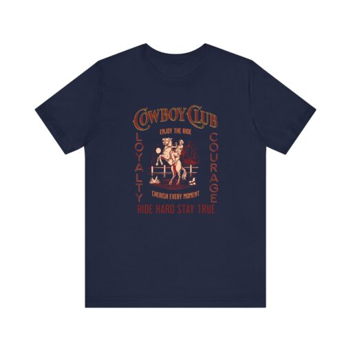 Cowboy club Unisex Jersey Short Sleeve Tee - Image 33