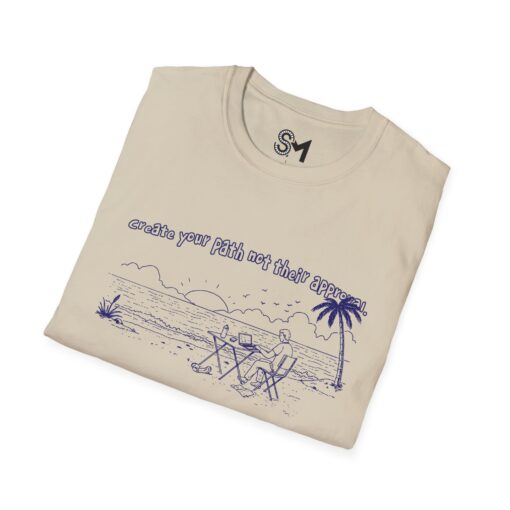 Create your path not their approval Unisex Softstyle T-Shirt - Image 8
