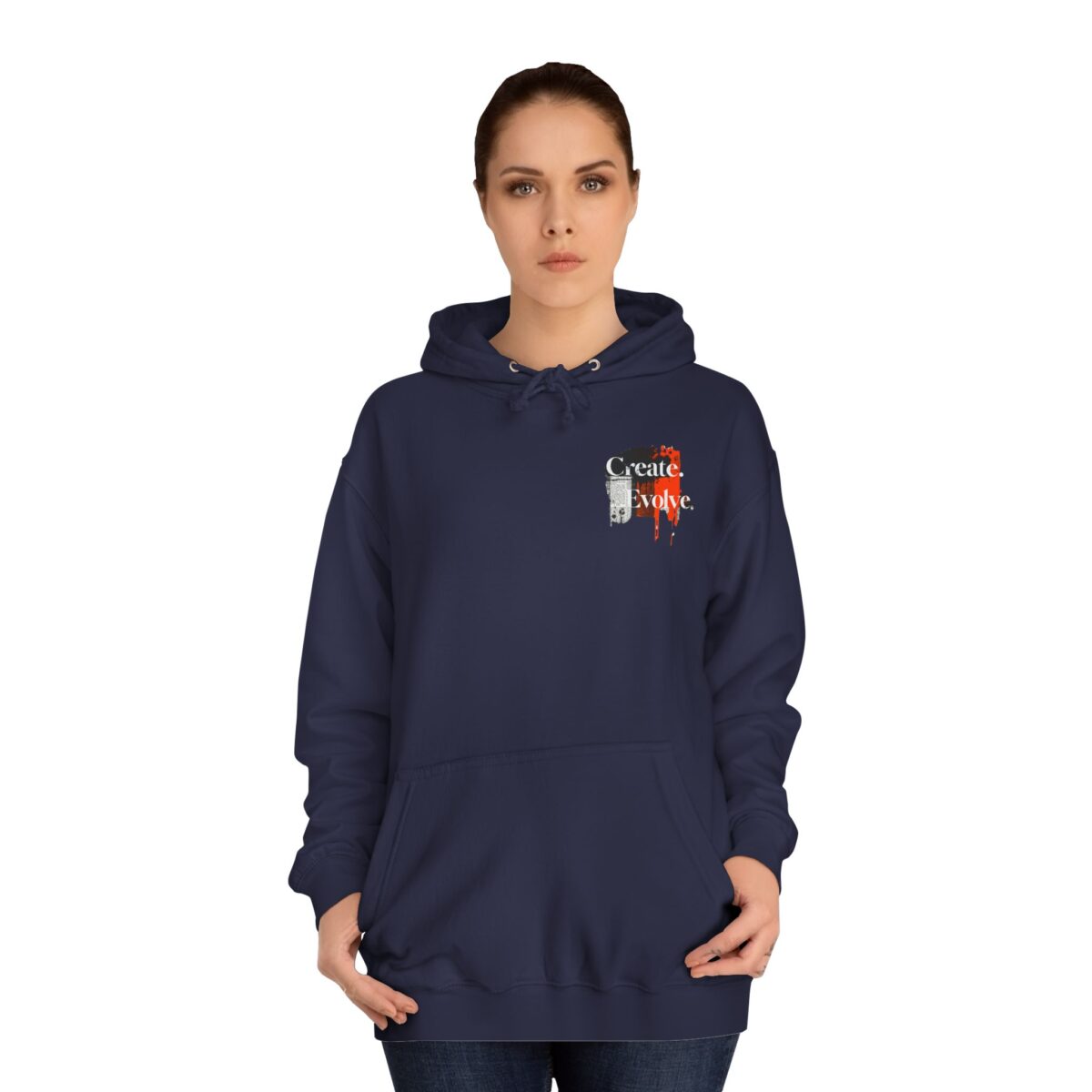 Create Evolve Unisex College Hoodie - Image 12