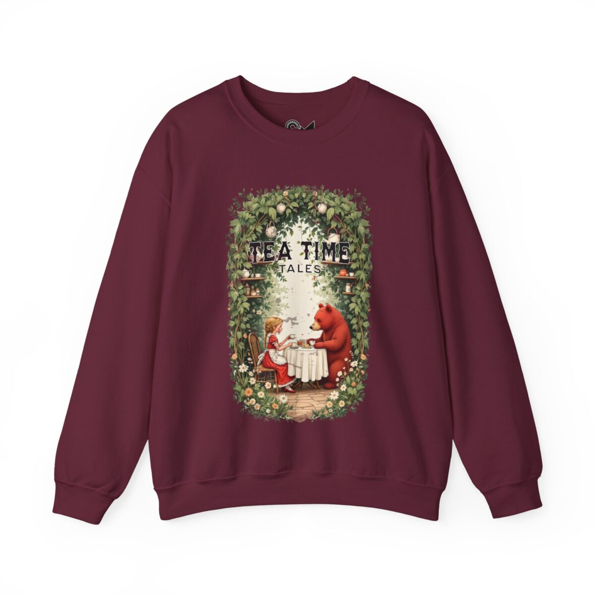 Tea time tales Unisex Heavy Blend™ Crewneck Sweatshirt - Image 21