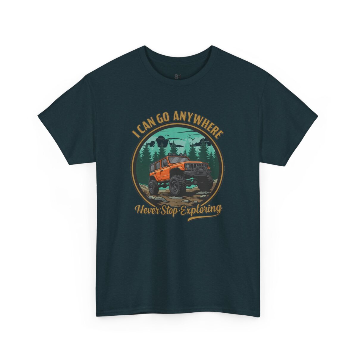 I can go anywhere Unisex Heavy Cotton Tee - Image 27