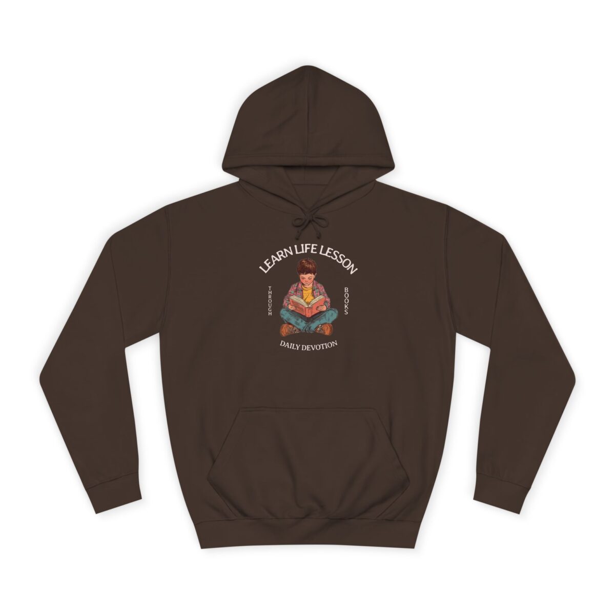 Through books Unisex College Hoodie