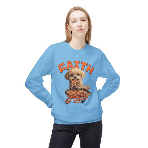 Faith never fails Unisex Midweight Softstyle Fleece Crewneck Sweatshirt - Image 31