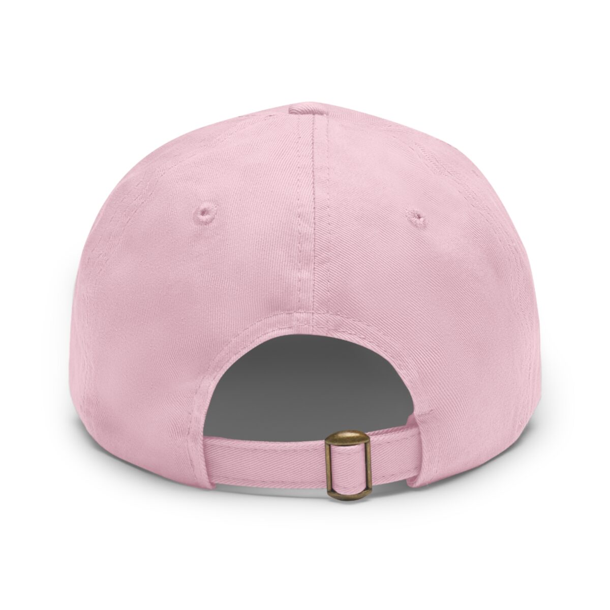 Made in South Korea Hat with Leather Patch (Round) - Image 31