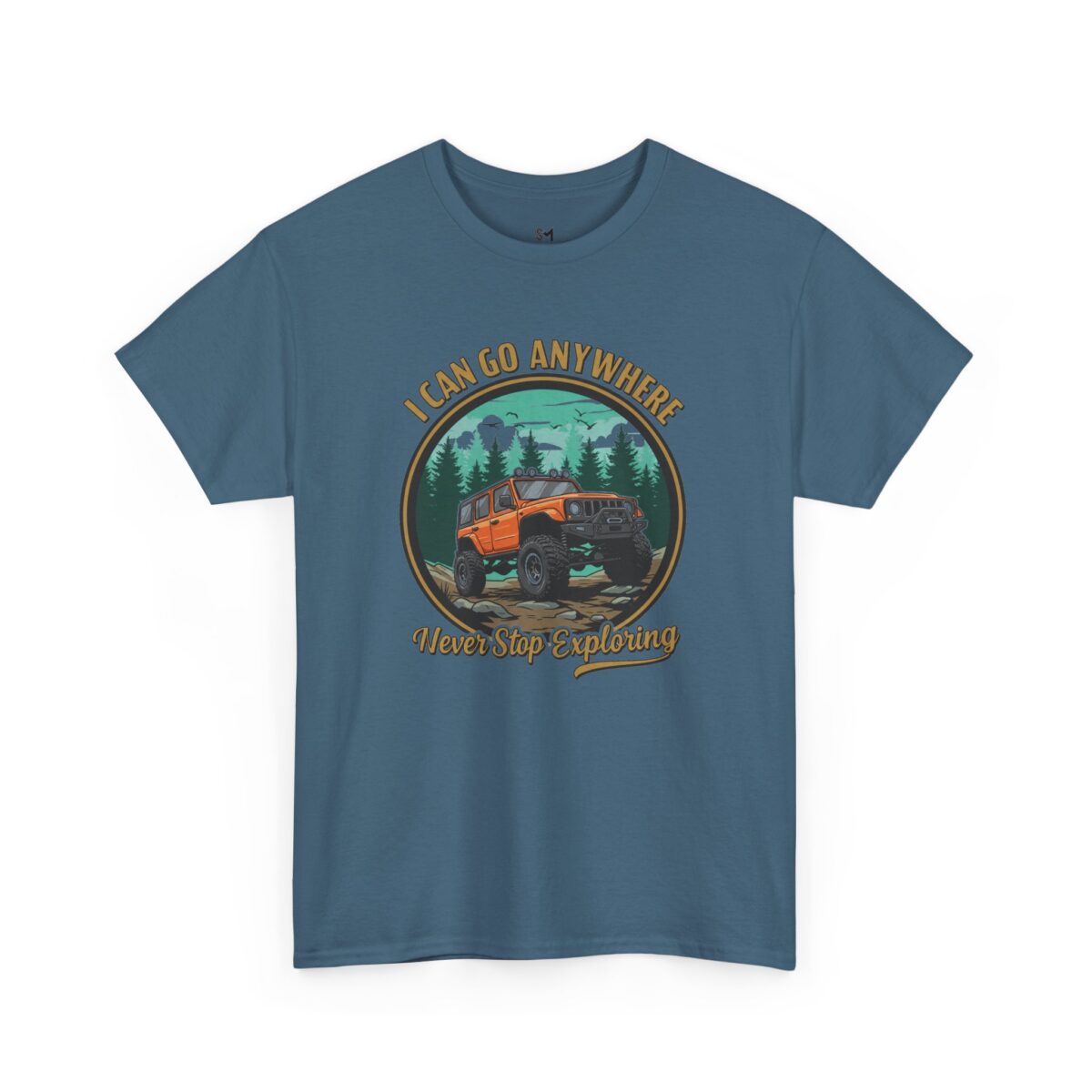 I can go anywhere Unisex Heavy Cotton Tee - Image 31