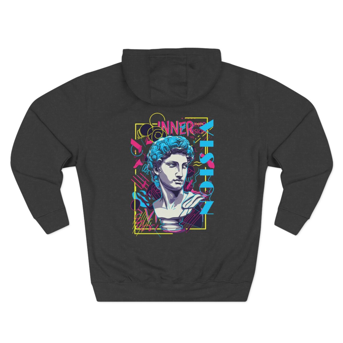 Inner vision Three-Panel Fleece Hoodie - Image 2