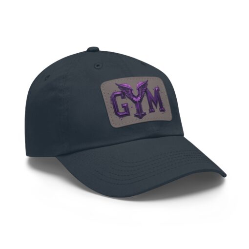 GYM Hat with Leather Patch (Rectangle) - Image 10