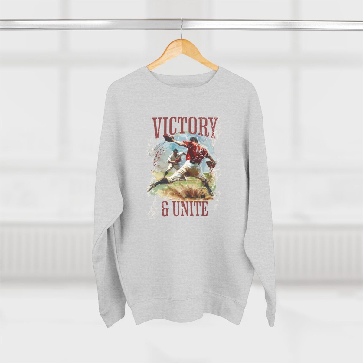 Victory & Unite Unisex Crewneck Sweatshirt - Image 4