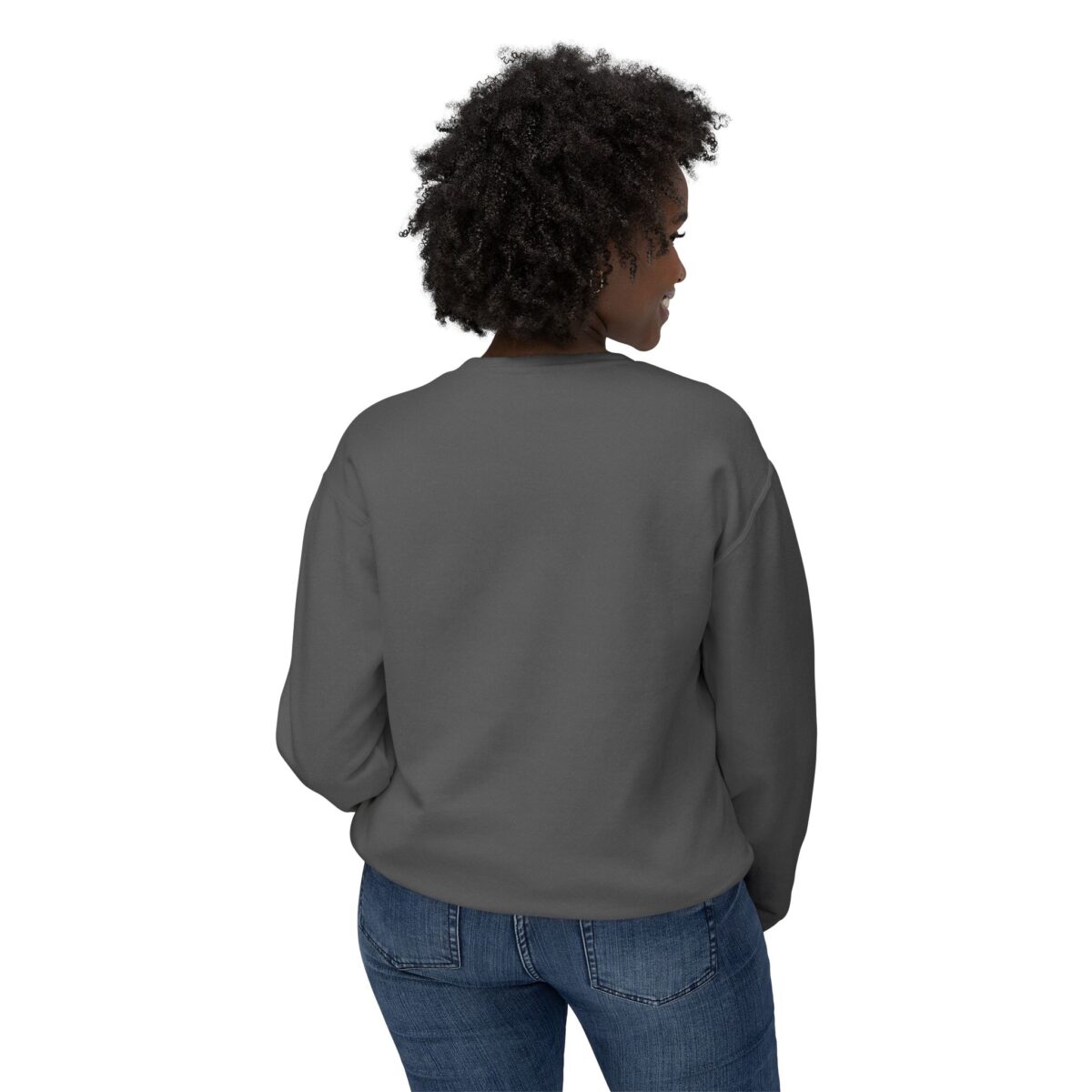 Let's get real Unisex Lightweight Crewneck Sweatshirt - Image 12