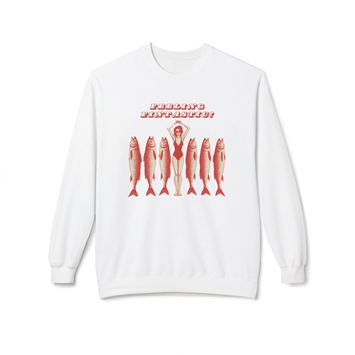 Feeling Fantastic Unisex Midweight Softstyle Fleece Crewneck Sweatshirt