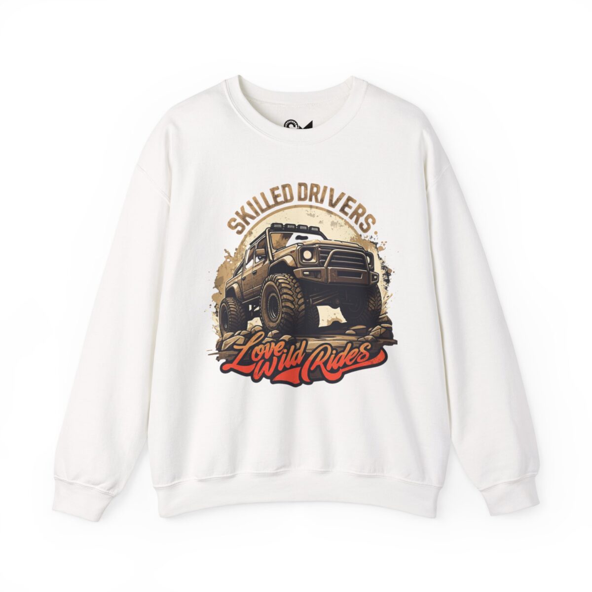 Skilled driver Unisex Heavy Blend™ Crewneck Sweatshirt